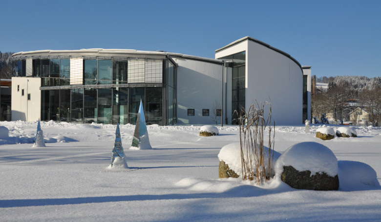 Glasmuseum Frauenau im Winter